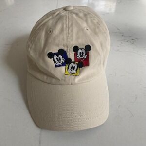 NWT Vintage Disney Mickey Mouse Hat‎ 90s Mickey & Co. Strapback Baseball Cap
